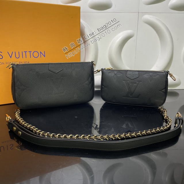 LOUIS VUITTON專櫃新款包包 路易威登Multi Pochette Accessoires斜挎包 LV雙包雙鏈女包  ydh4120